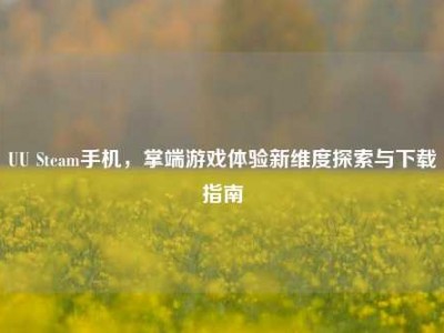 UU Steam手机，掌端游戏体验新维度探索与下载指南