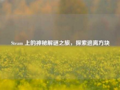 Steam 上的神秘解谜之旅，探索逃离方块