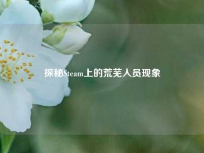 探秘Steam上的荒芜人员现象