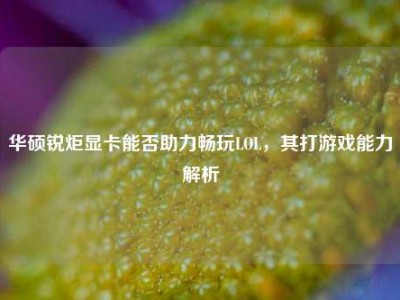 华硕锐炬显卡能否助力畅玩LOL，其打游戏能力解析