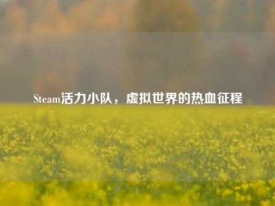 Steam活力小队，虚拟世界的热血征程