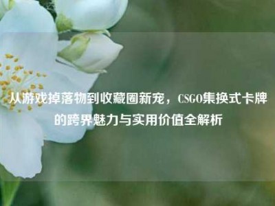 从游戏掉落物到收藏圈新宠，CSGO集换式卡牌的跨界魅力与实用价值全解析