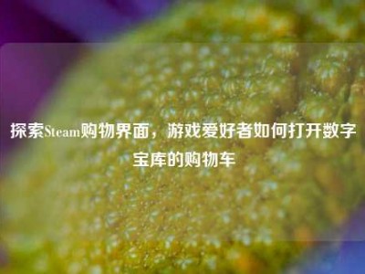 探索Steam购物界面，游戏爱好者如何打开数字宝库的购物车