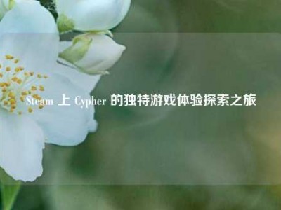 Steam 上 Cypher 的独特游戏体验探索之旅