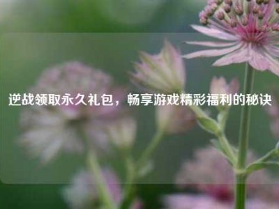 逆战领取永久礼包，畅享游戏精彩福利的秘诀