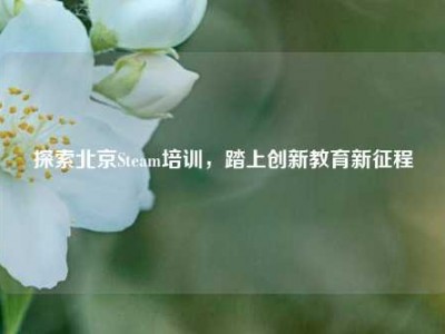 探索北京Steam培训，踏上创新教育新征程
