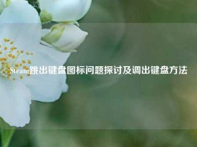 Steam跳出键盘图标问题探讨及调出键盘方法