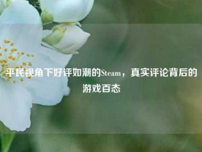 平民视角下好评如潮的Steam，真实评论背后的游戏百态