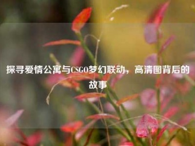 探寻爱情公寓与CSGO梦幻联动，高清图背后的故事