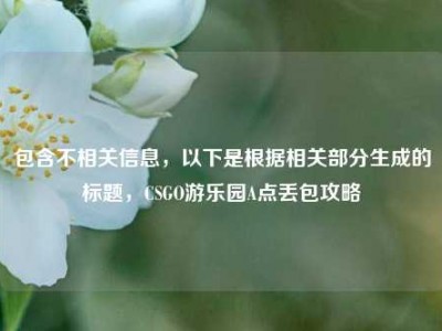 包含不相关信息，以下是根据相关部分生成的标题，CSGO游乐园A点丢包攻略