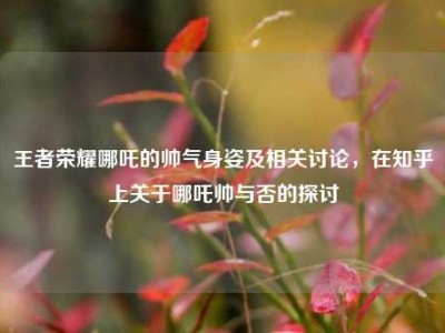 王者荣耀哪吒的帅气身姿及相关讨论，在知乎上关于哪吒帅与否的探讨