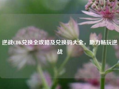 逆战CDK兑换全攻略及兑换码大全，助力畅玩逆战