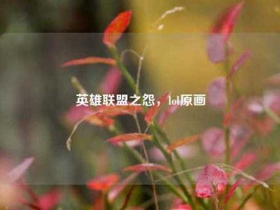 英雄联盟之怨，lol原画