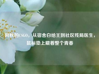 阿秋的CSGO，从宿舍白给王到社区残局医生，鼠标垫上藏着整个青春
