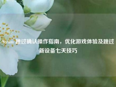 Steam 跳过确认操作指南，优化游戏体验及跳过新设备七天技巧