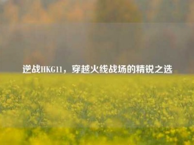 逆战HKG11，穿越火线战场的精锐之选