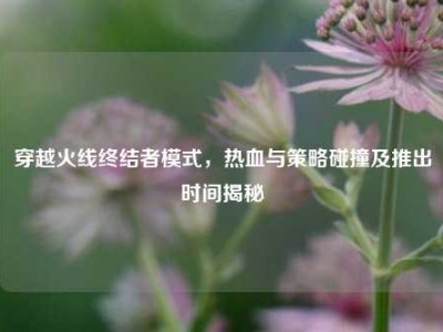 穿越火线终结者模式，热血与策略碰撞及推出时间揭秘