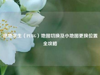 绝地求生（PUBG）地图切换及小地图更换位置全攻略