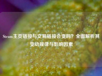 Steam主页链接与交易链接会变吗？全面解析其变动规律与影响因素