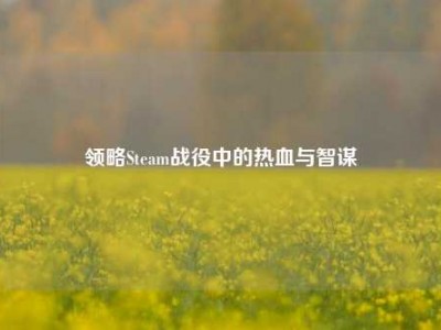 领略Steam战役中的热血与智谋
