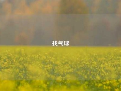找气球