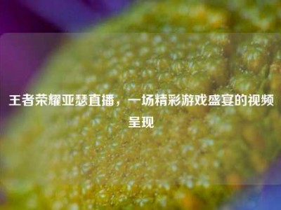 王者荣耀亚瑟直播，一场精彩游戏盛宴的视频呈现