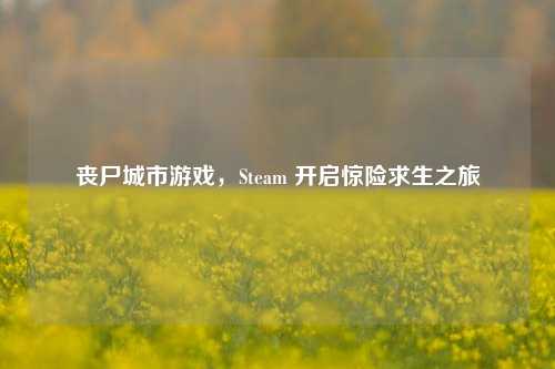 丧尸城市游戏,Steam 开启惊险求生之旅
