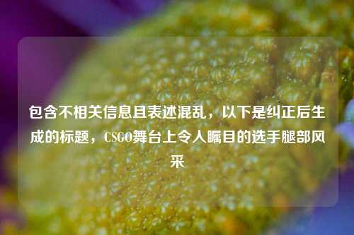 包含不相关信息且表述混乱,以下是纠正后生成的标题,CSGO舞台上令人瞩目的选手腿部风采