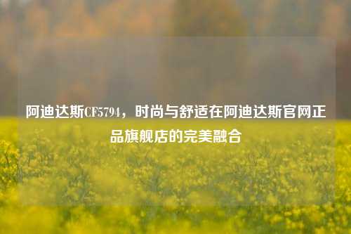 阿迪达斯CF5794，时尚与舒适在阿迪达斯官网正品旗舰店的完美融合