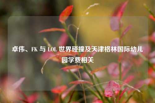 卓伟、FK 与 LOL 世界碰撞及天津格林国际幼儿园学费相关