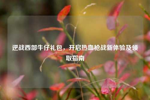 逆战西部牛仔礼包,开启热血枪战新体验及领取指南