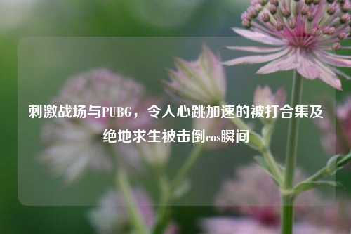 刺激战场与PUBG,令人心跳加速的被打合集及绝地求生被击倒cos瞬间