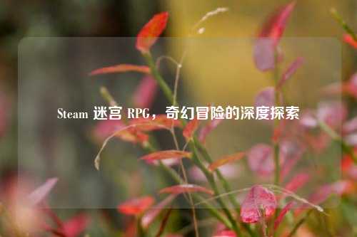 Steam 迷宫 RPG,奇幻冒险的深度探索