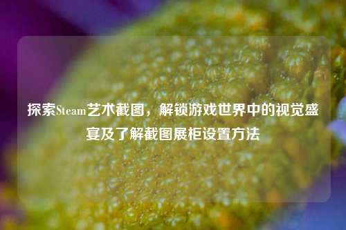 探索Steam艺术截图，解锁游戏世界中的视觉盛宴及了解截图展柜设置方法