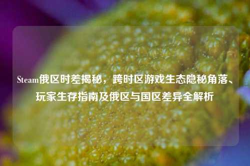 Steam俄区时差揭秘,跨时区游戏生态隐秘角落、玩家生存指南及俄区与国区差异全解析