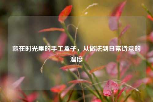 藏在时光里的手工盒子，从做法到日常诗意的温度